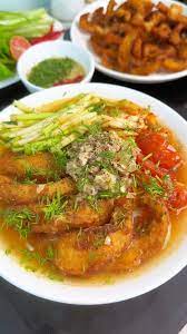 Cách làm bún cá kim chi chua nhẹ, hấp dẫn