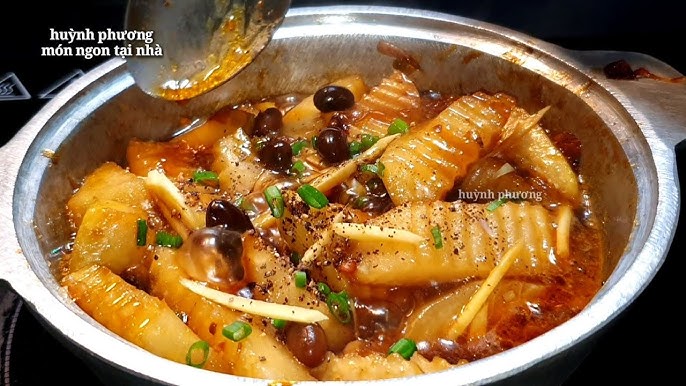 Mon-ca-kho-su-hao-gion-ngot-dua-com Cach-lam-ca-kho-su-hao-dam-da-dua-com