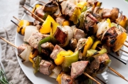 Công thức cá xiên rau củ nướng đầy màu sắc, giàu dinh dưỡng