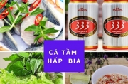 Cá tầm hấp bia: Món ngon đưa tiễn mùa đông, đón xuân tươi mới